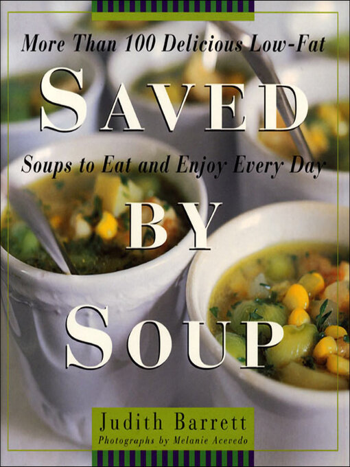Title details for Saved by Soup by Judith Barrett - Wait list